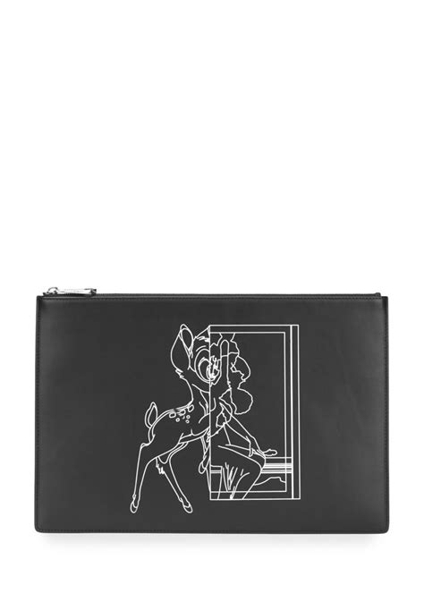 borsa givenchy bambi significato|Givenchy Iconic Prints Bambi Large Pouch, Black .